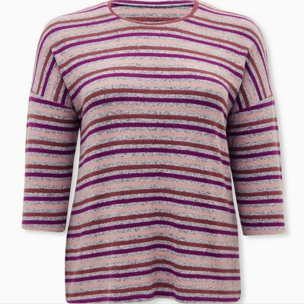 Torrid Size 1 Super Soft Plush Long Sleeve Top - Picture 3 of 9